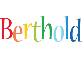 Berthold birthday logo