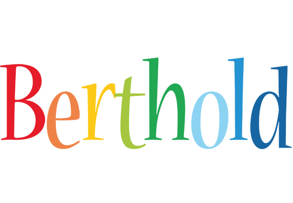 Berthold birthday logo