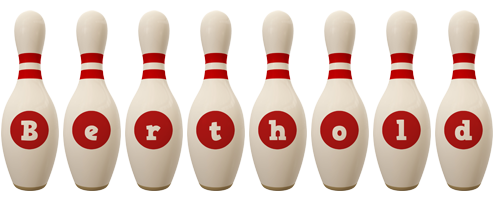 Berthold bowling-pin logo