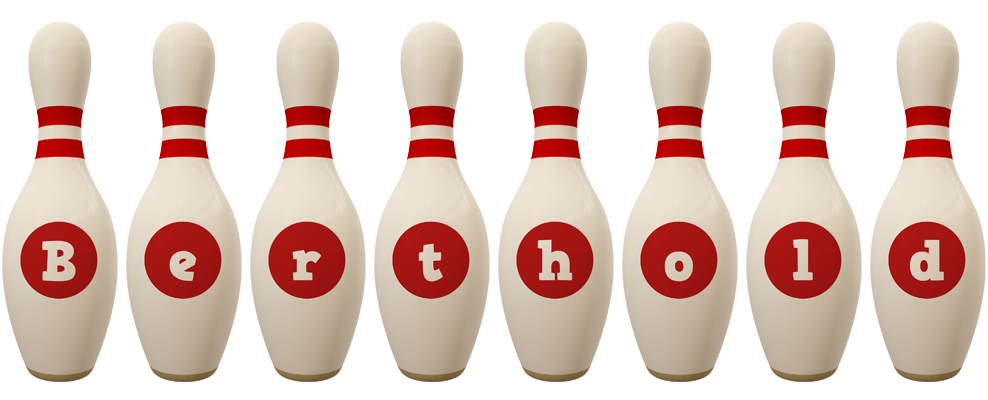 Berthold bowling-pin logo