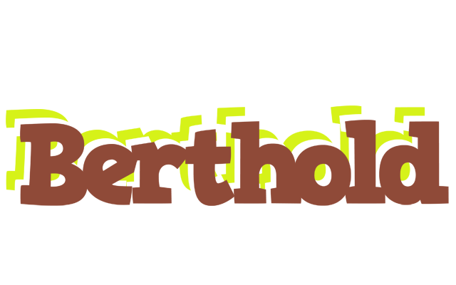Berthold caffeebar logo