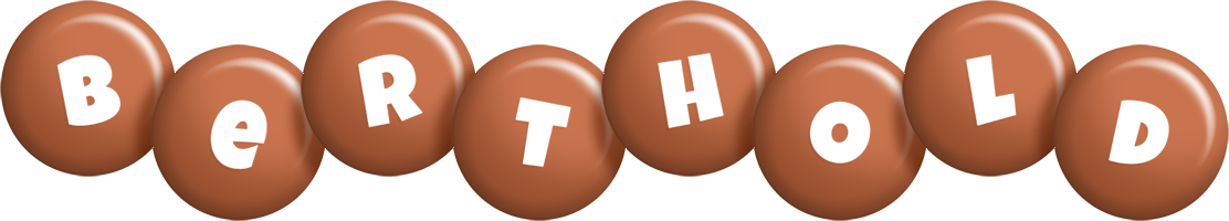 Berthold candy-brown logo