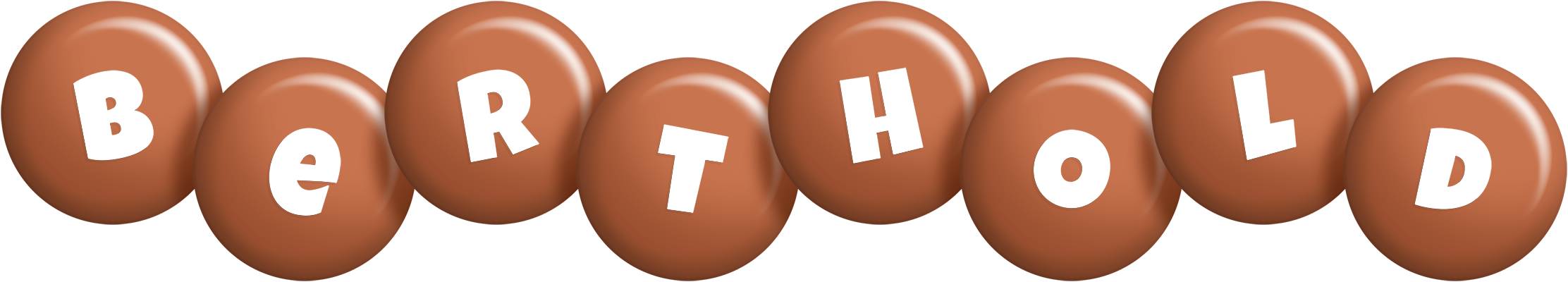 Berthold candy-brown logo