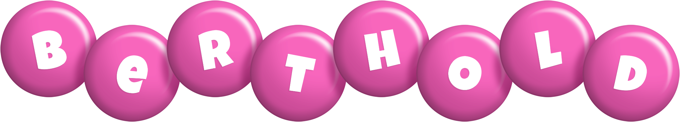 Berthold candy-pink logo