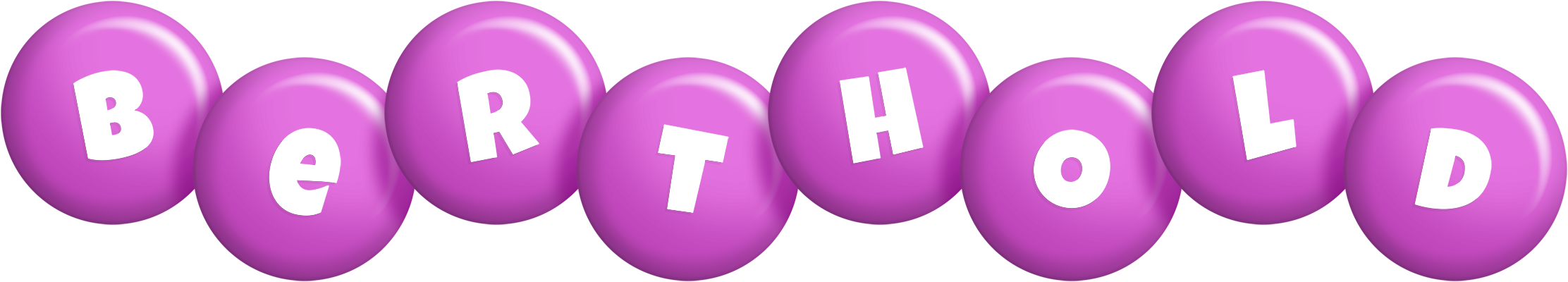 Berthold candy-purple logo