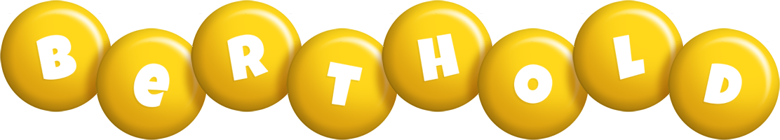 Berthold candy-yellow logo