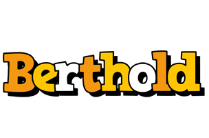 Berthold cartoon logo