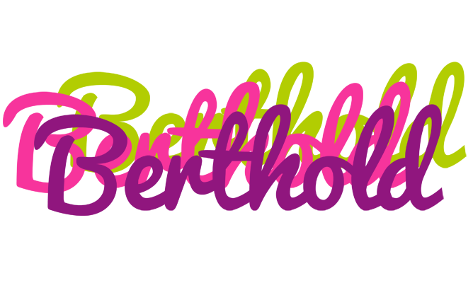 Berthold flowers logo