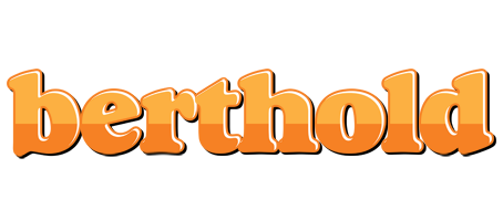 Berthold orange logo