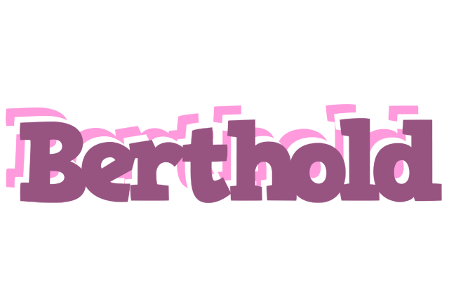 Berthold relaxing logo
