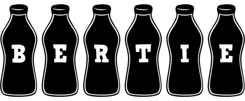 Bertie bottle logo