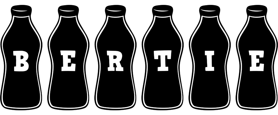 Bertie bottle logo