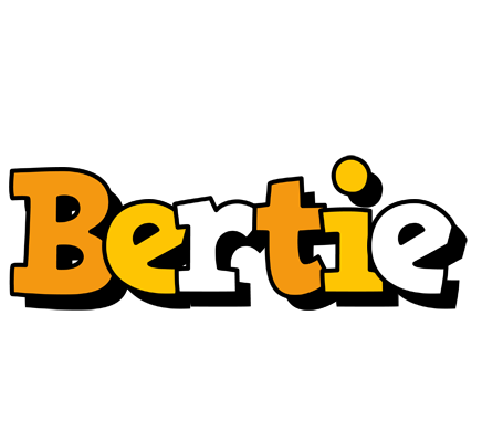 Bertie cartoon logo