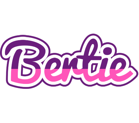 Bertie cheerful logo