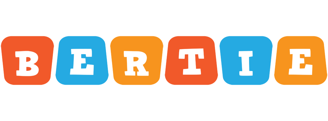 Bertie comics logo