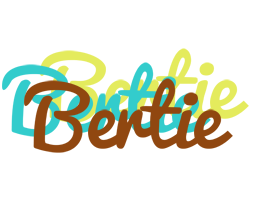 Bertie cupcake logo