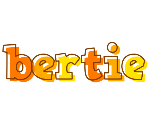 Bertie desert logo