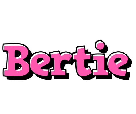 Bertie girlish logo