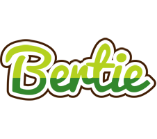 Bertie golfing logo