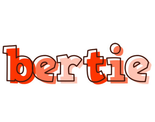 Bertie paint logo