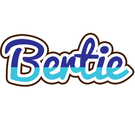 Bertie raining logo