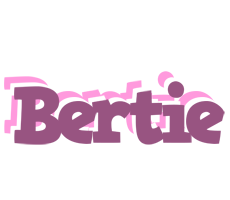 Bertie relaxing logo