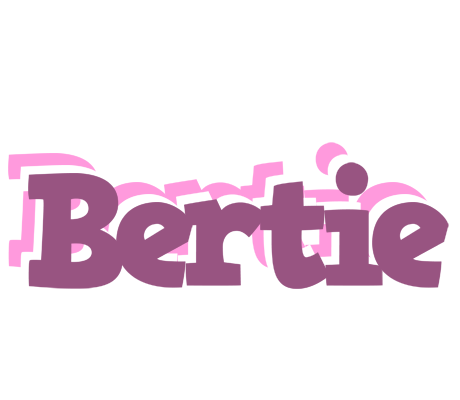 Bertie relaxing logo