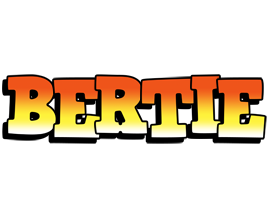 Bertie sunset logo