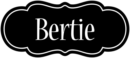 Bertie welcome logo