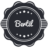 Bertil badge logo