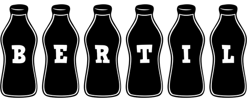 Bertil bottle logo