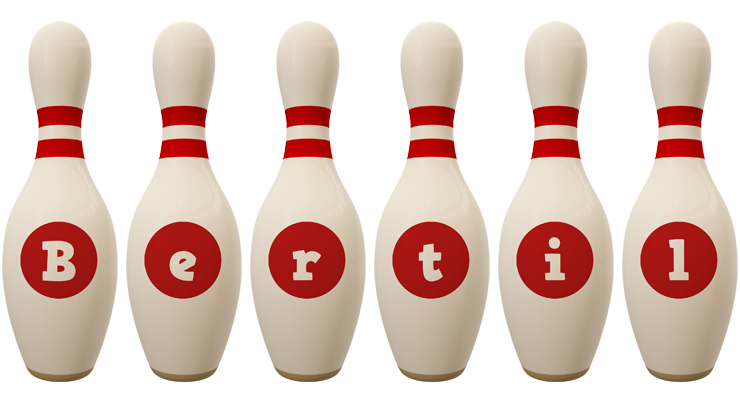 Bertil bowling-pin logo