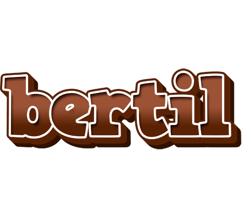 Bertil brownie logo