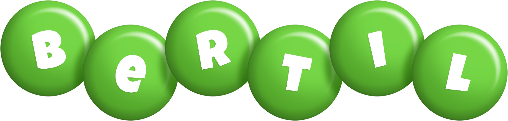 Bertil candy-green logo