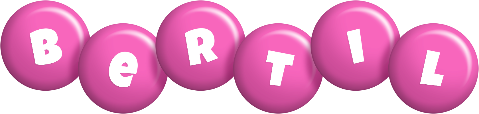 Bertil candy-pink logo