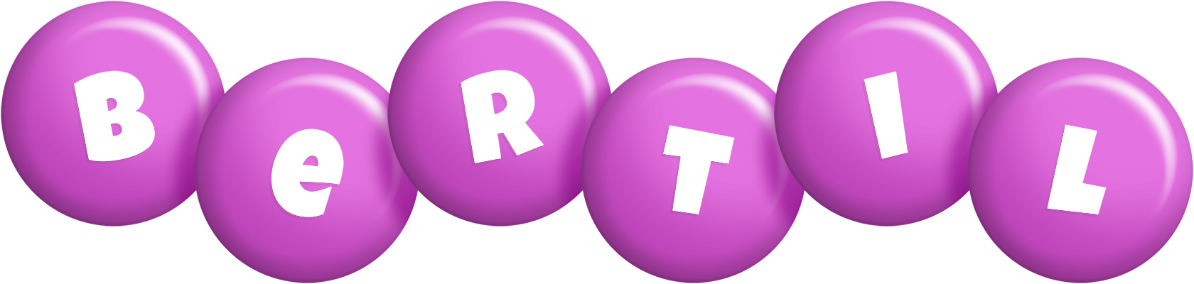 Bertil candy-purple logo