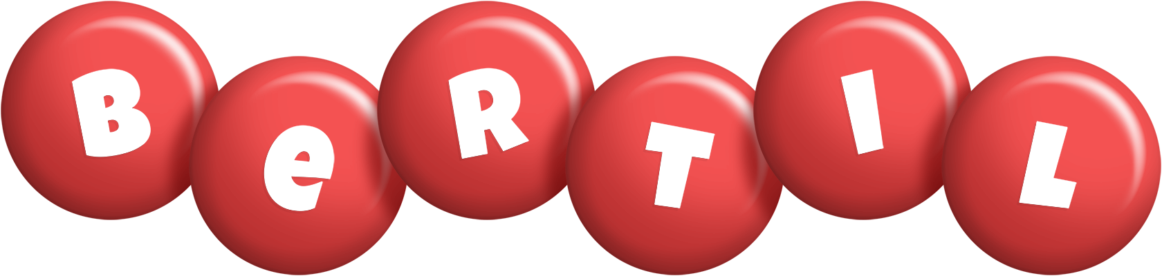 Bertil candy-red logo