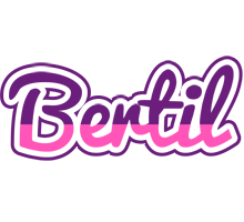 Bertil cheerful logo