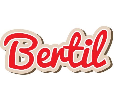 Bertil chocolate logo