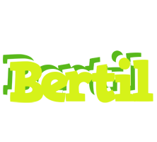 Bertil citrus logo