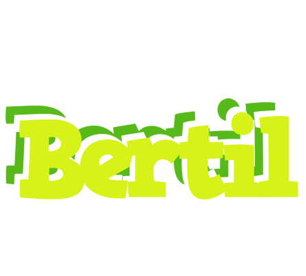 Bertil citrus logo