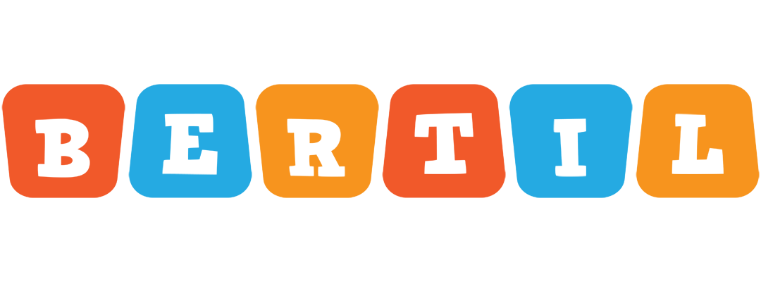 Bertil comics logo
