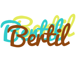 Bertil cupcake logo