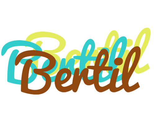 Bertil cupcake logo