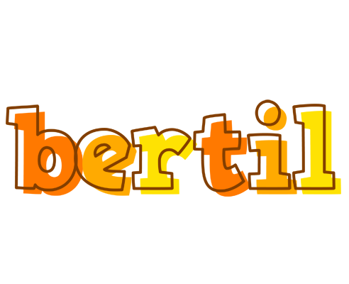 Bertil desert logo