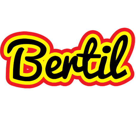 Bertil flaming logo