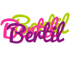 Bertil flowers logo