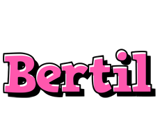 Bertil girlish logo