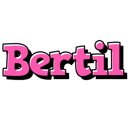Bertil girlish logo