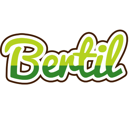 Bertil golfing logo